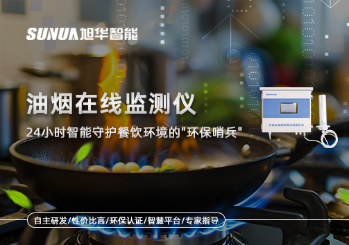 油烟在线监测仪：24小时智慧守护餐饮环境的"环保哨兵"