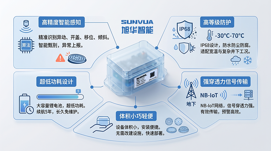 智慧井盖传感器