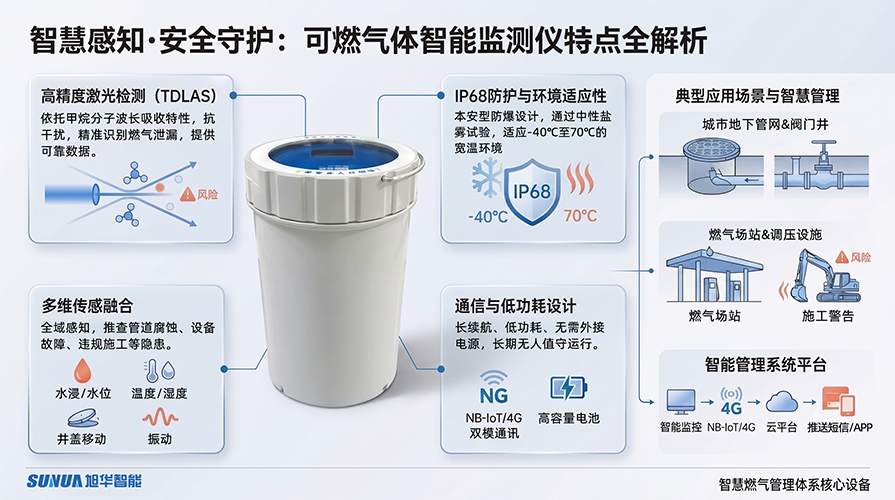 可燃气体智慧监测仪厂家