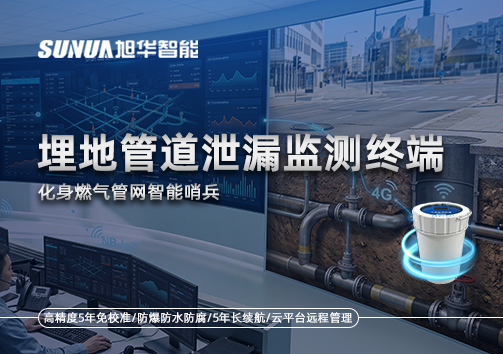 阀井、地下管网全覆盖：埋地管道泄漏监测终端化身燃气管网智慧哨兵